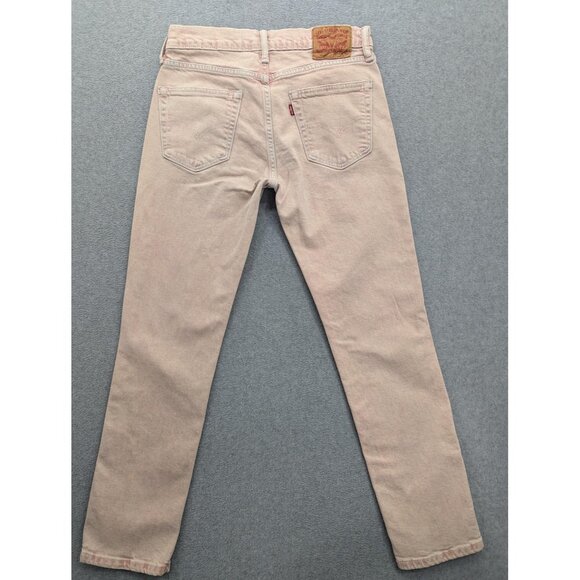 Levis 511 Jeans Mens 32x30 Pink Slim Stretch Denim 5 Pocket Zip Fly 04511-2730 - Picture 8 of 14